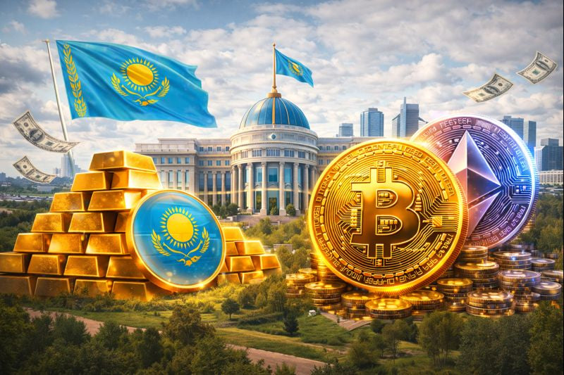Kazakhstan se prépare : jusqu’à 300 M$ en Bitcoin et crypto depuis ses réserves