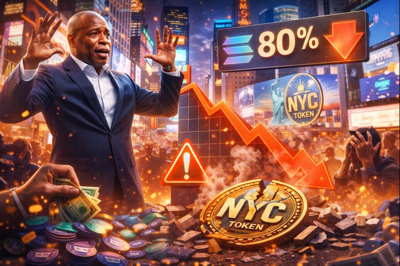 SCANDALE : L’ex-maire de New York Eric Adams au cœur d’un rug pull avec son memecoin