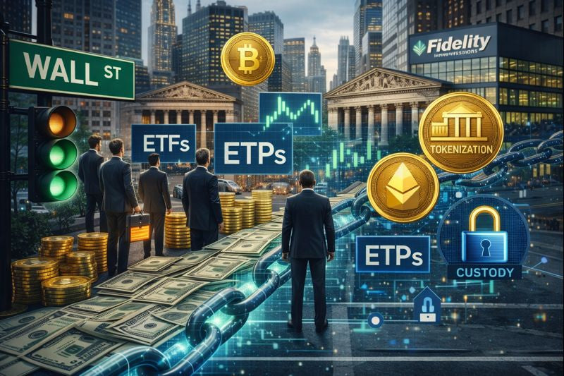 Fidelity lâche une bombe : “Wall Street va alimenter la prochaine phase de la crypto"