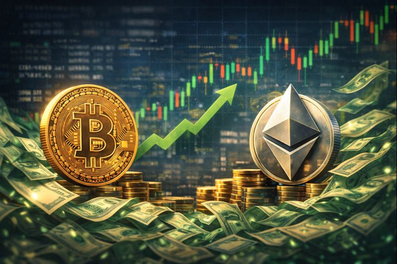 Bitcoin & Ethereum ETFs : meilleure semaine depuis octobre